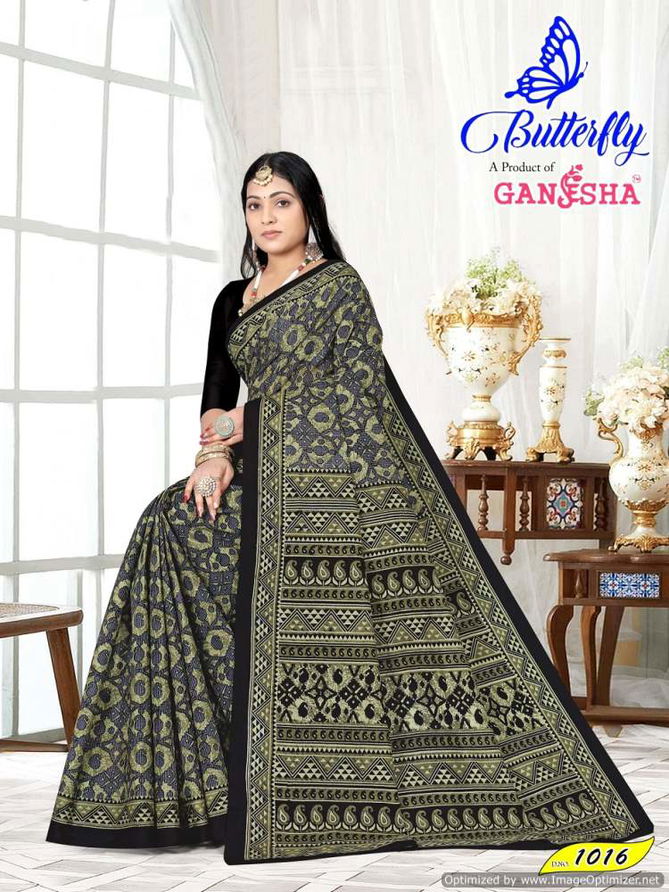 Butterfly Vol 1 By Ganesha Daily Wear Cotton Printed Saree Wholesale Price In Surat